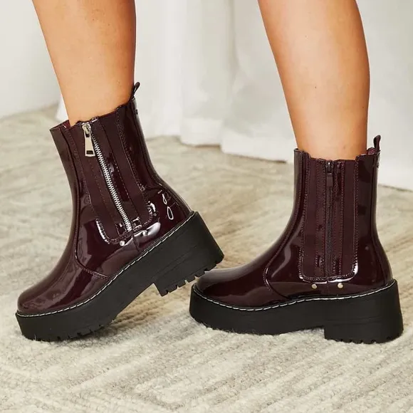 Trendy Zipper Fall Boots