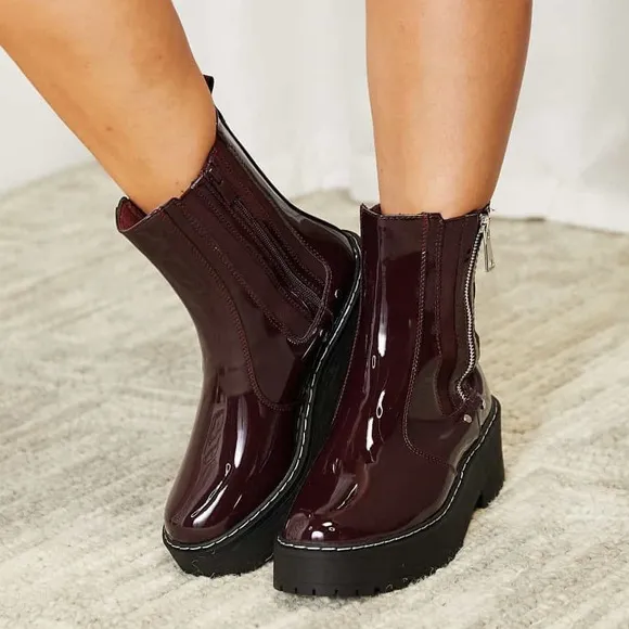 Trendy Zipper Fall Boots