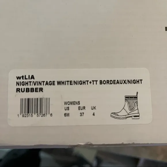 Tretorn Lia winter/rain ankle boots sz 6