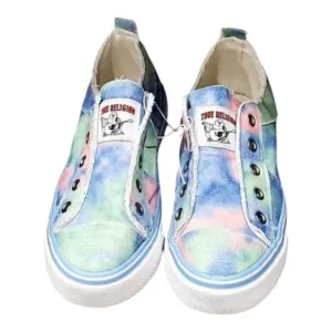 True Religion Korey tie dye 90s chuck style sneakers shoes size 8.5 9.5 10.5