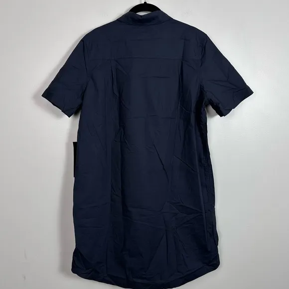 TUCKERNUCK Navy Lightweight Poplin Nala Dress