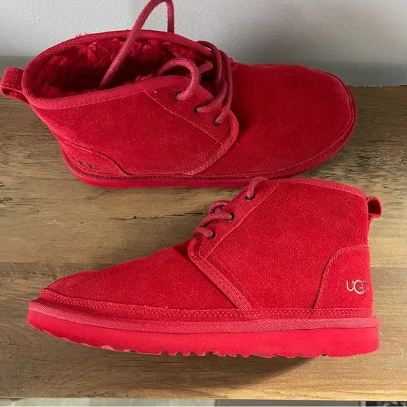 UGG ankle Boots suede Samba Red 1017320K unisex