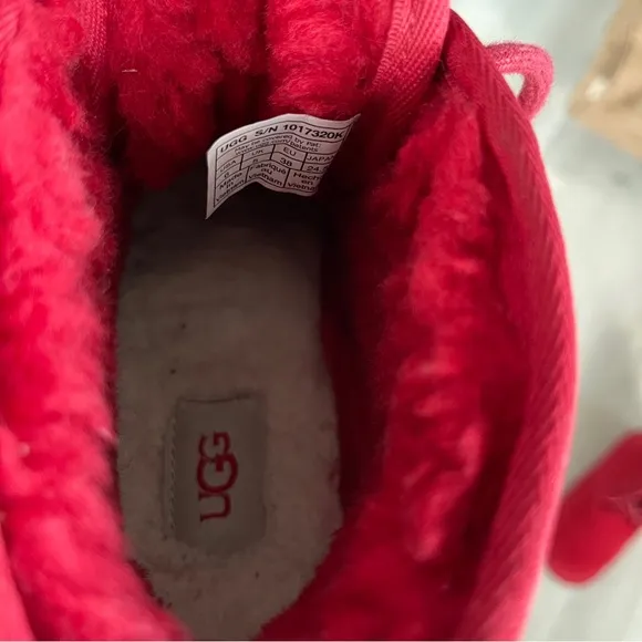 UGG ankle Boots suede Samba Red 1017320K unisex