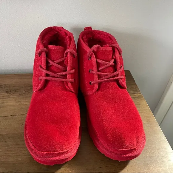 UGG ankle Boots suede Samba Red 1017320K unisex