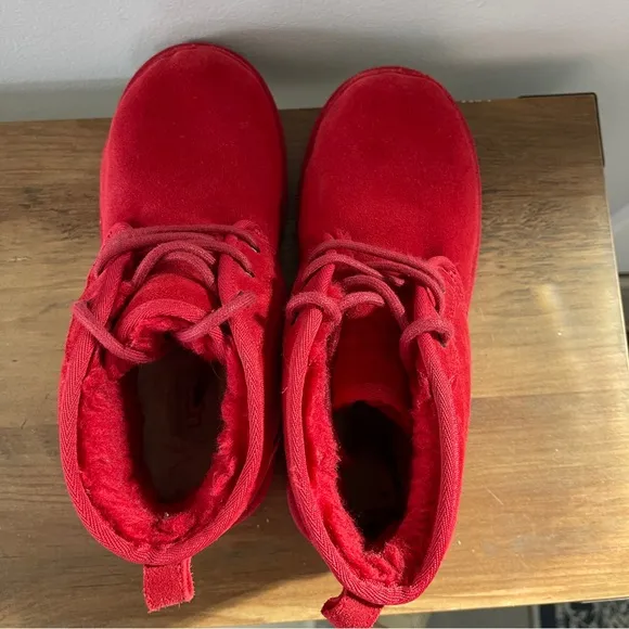 UGG ankle Boots suede Samba Red 1017320K unisex