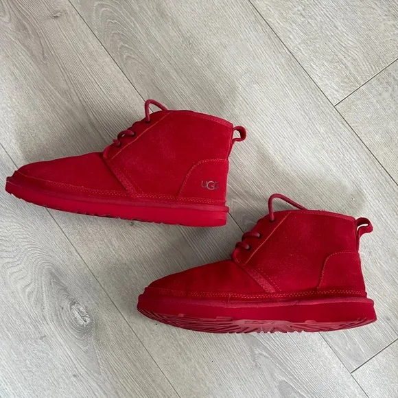 UGG ankle Boots suede Samba Red 1017320K unisex