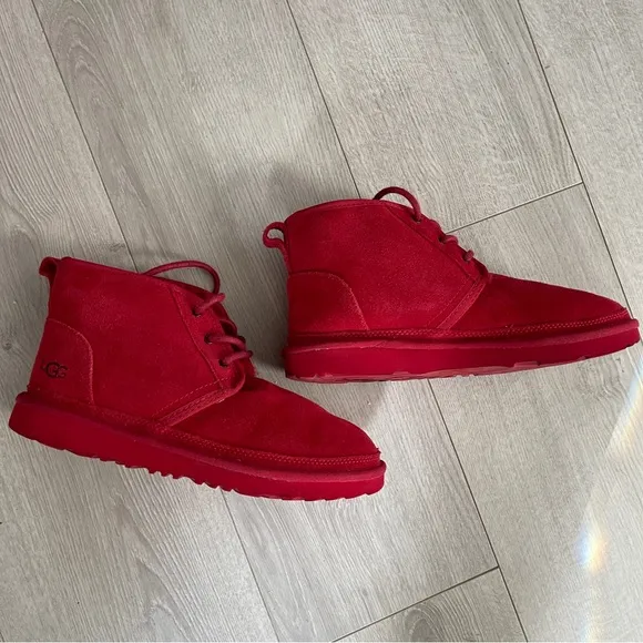 UGG ankle Boots suede Samba Red 1017320K unisex