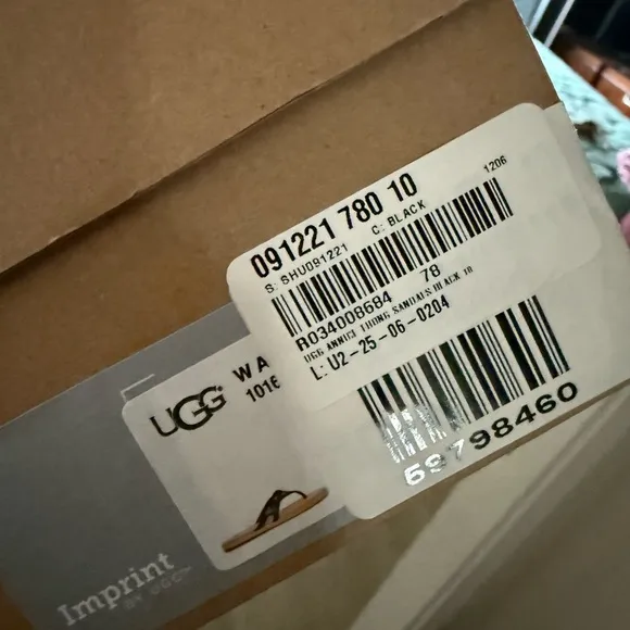 UGG ❤️‍🔥 ANNICE THONG SANDALS NWT SIZE 10