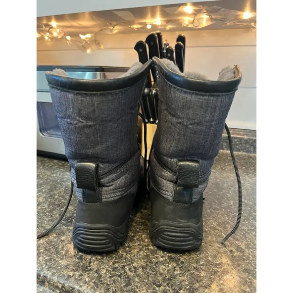 UGG Australia Adirondack Waterproof Winter Snow Boots in Charcoal