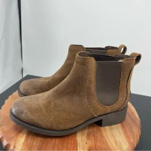 UGG Australia Bonham Winter Chelsea Boots 9 brown suede leather 1095150