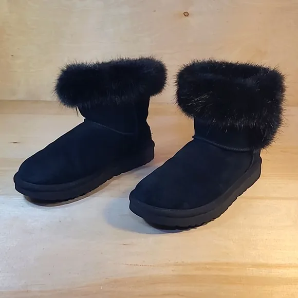 Ugg Australia Cathie Black Winter Boots