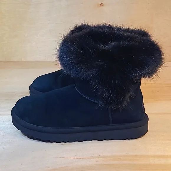 Ugg Australia Cathie Black Winter Boots