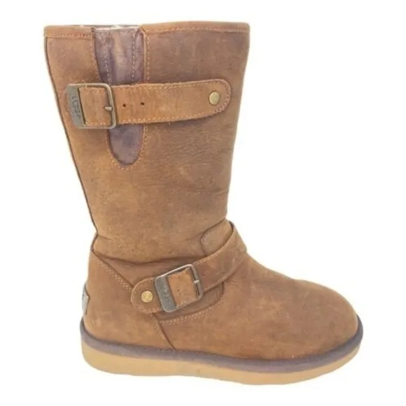 UGG Australia Sutter Boots Toast Brown Water Resistant Size 6 1005374