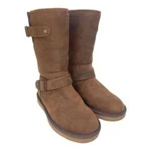 UGG Australia Sutter Boots Toast Brown Water Resistant Size 6 1005374