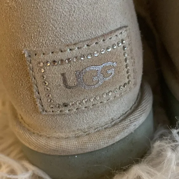 UGG Bailey Button icy bling boots