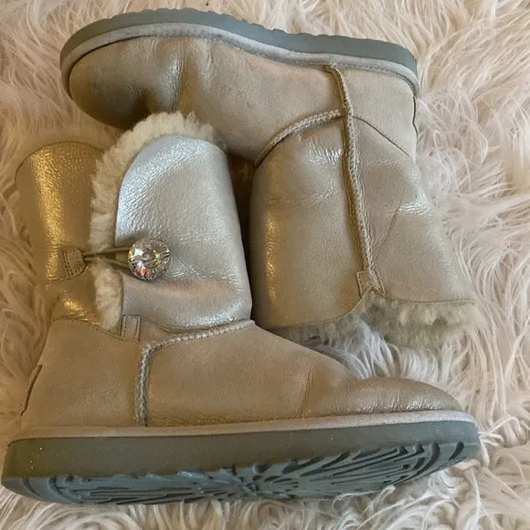 UGG Bailey Button icy bling boots