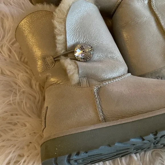 UGG Bailey Button icy bling boots