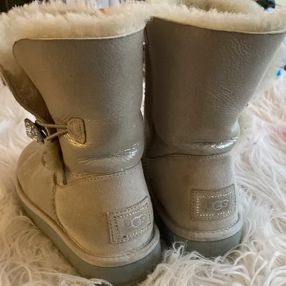 UGG Bailey Button icy bling boots