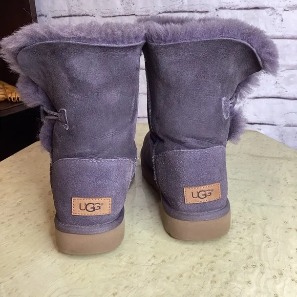 UGG Bailey Button II - 1016226 Suede Sheepskin Boots