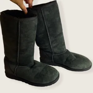 UGG black tall boots size 6