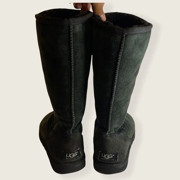 UGG black tall boots size 6