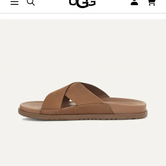 UGG Brown Sandals women’s size 8 1/2 or men’s size 7