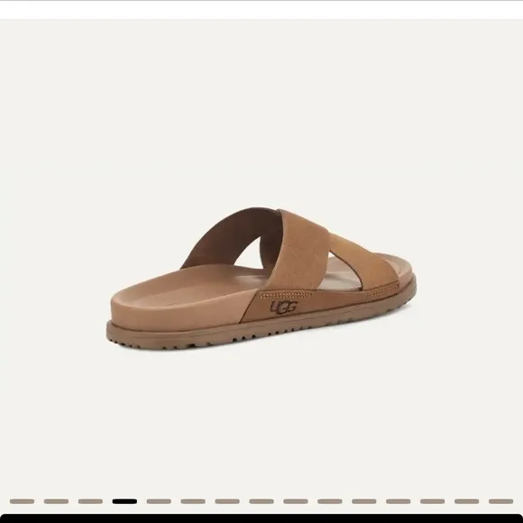 UGG Brown Sandals women’s size 8 1/2 or men’s size 7