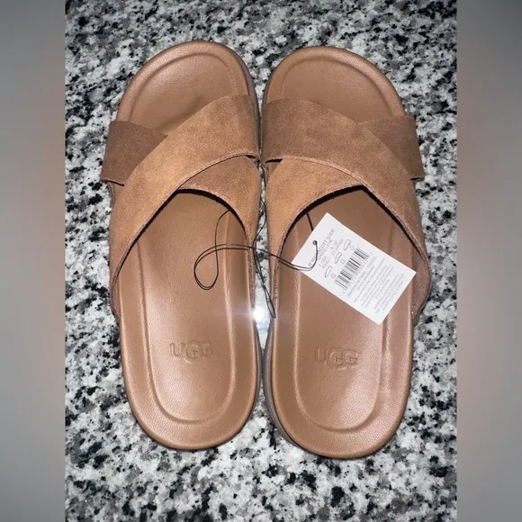 UGG Brown Sandals women’s size 8 1/2 or men’s size 7