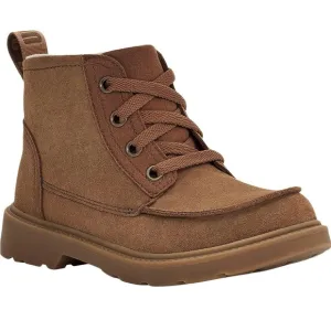 Ugg Chelham Weather Lace-Up Ankle Boots in Walnut Suede