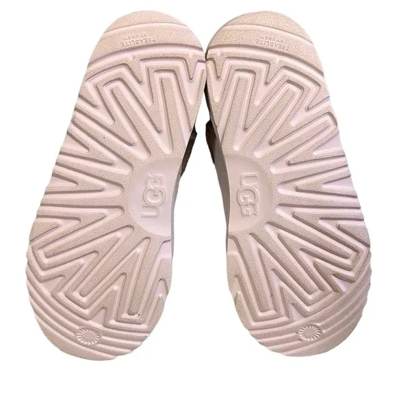 UGG Classic II Clear Glitter Pink Kids Winter Boots Size 4​​​​