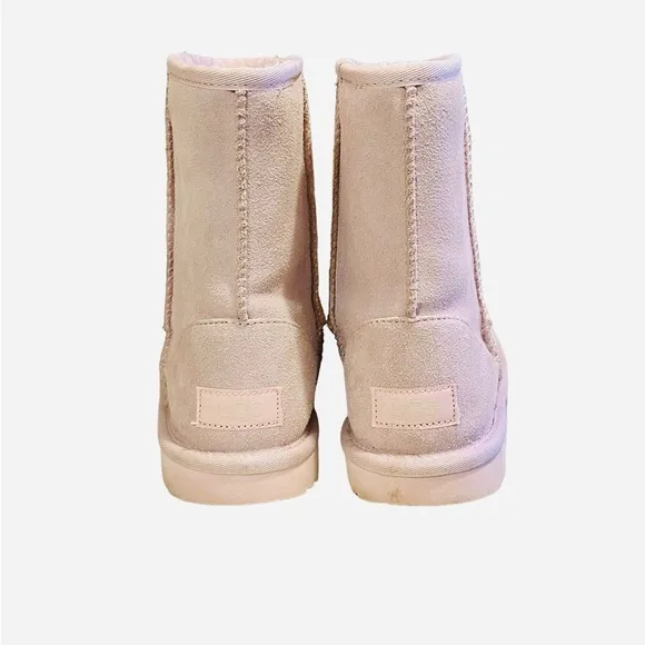 UGG Classic II Clear Glitter Pink Kids Winter Boots Size 4​​​​