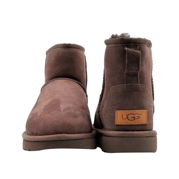 UGG Classic Mini II Chocolate Winter Boots 1016222W-CHO Women's Size 11