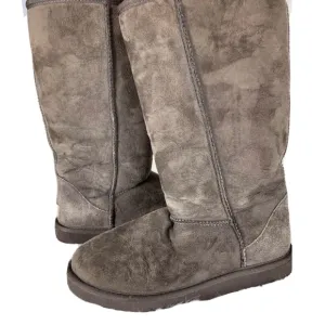 Ugg F8008D Brown Tall Winter Boots