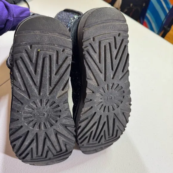 UGG Glitter Black Winter Boots