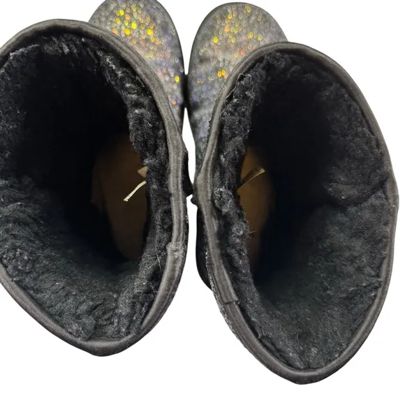 UGG Glitter Black Winter Boots