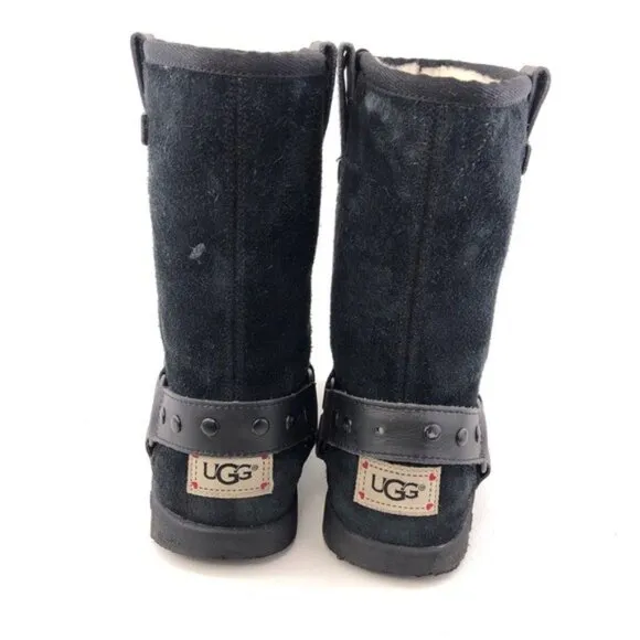 UGG I Heart Rock 'n Roll Harness Winter Boots Kids 4