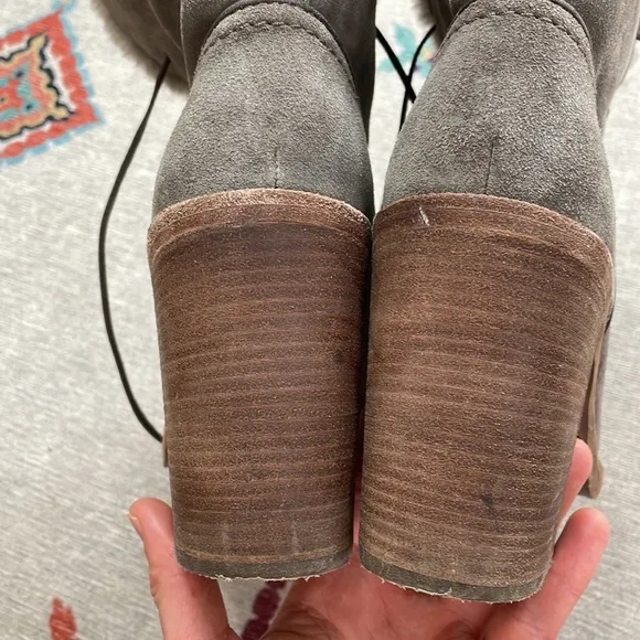 UGG Jerene Sheepskin Block heel winter boots