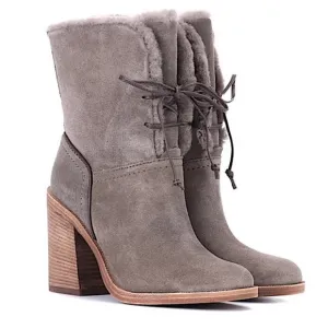 UGG Jerene Sheepskin Block heel winter boots