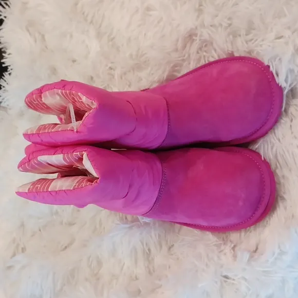 UGG Kid's Bailey Bow Maxi Winter Boots Pink NWOB Multi Sizes