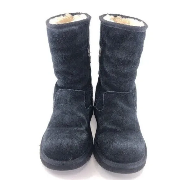 UGG Lil Sunshine Sheepskin Winter Boots Kids 4