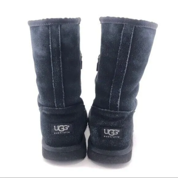 UGG Lil Sunshine Sheepskin Winter Boots Kids 4