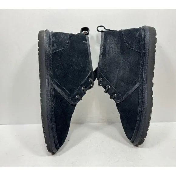 UGG Neumel Casual Classic Suede Ankle Chukka Boots Men’s Size 11 Black
