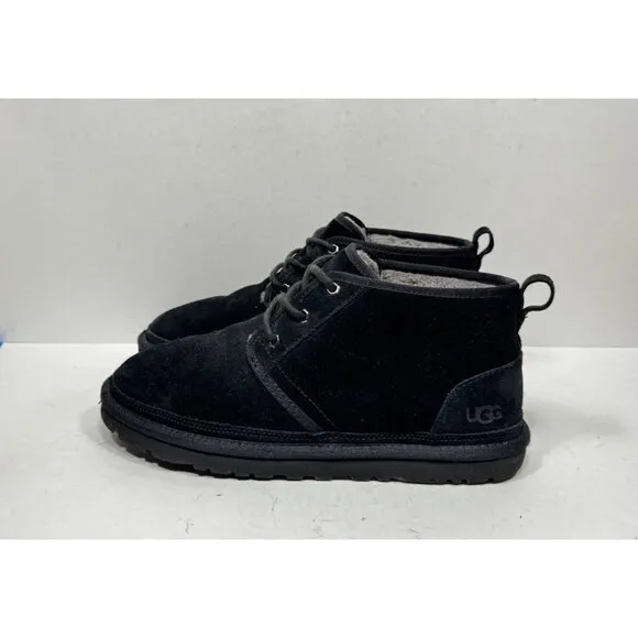UGG Neumel Casual Classic Suede Ankle Chukka Boots Men’s Size 11 Black
