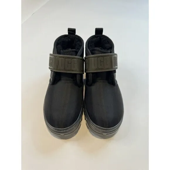 UGG Neumel Graphic Monogram Boots Womens Size 5 Black Casual Fashion NWOT
