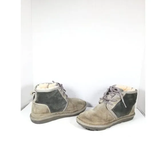UGG Neumel II Kid's Lace-up Winter Boots Grey Size 4