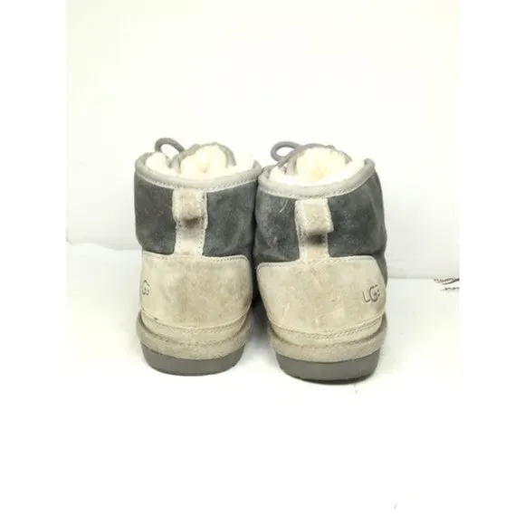 UGG Neumel II Kid's Lace-up Winter Boots Grey Size 4