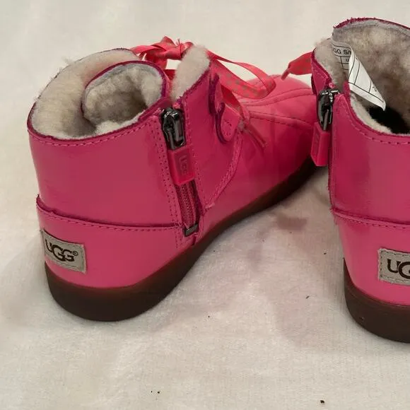 UGG Payten Stars Boots Toddler sz 10 Pink Winter Boots