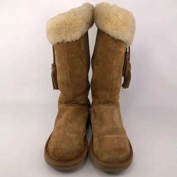 UGG Plumdale Sheespkin Winter Boots 8