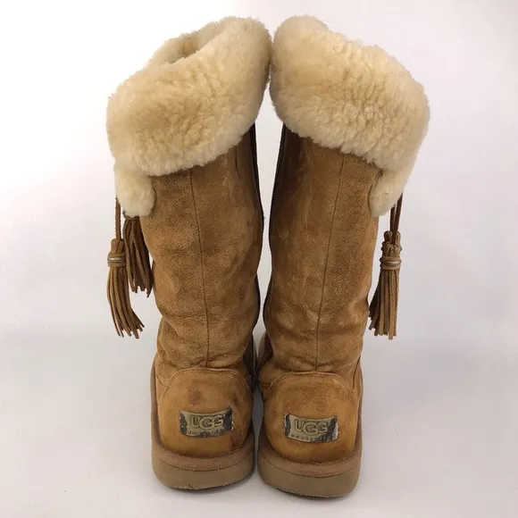 UGG Plumdale Sheespkin Winter Boots 8