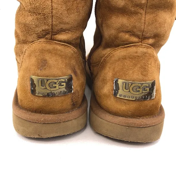 UGG Plumdale Sheespkin Winter Boots 8